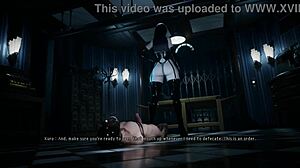 哥特女巫支配厕所POV射精！疯狂！