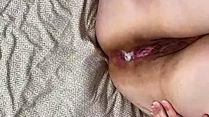 man, raw bareback with chubby milf stepmom feels insane, cum inside her tight pussy