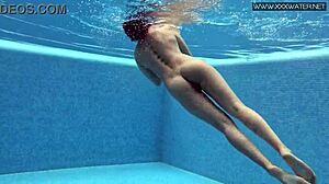 Lady Dee Shy Czech Teen Swims Naked