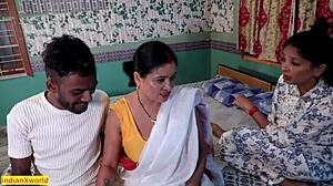 indian mother-in-law in taboo family sex affair