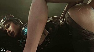 hey, idemi-iam catwoman dives into wild 3d anal action