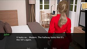 Just hanging out, exploring the curvy secrets of Dusklight Manor 4.