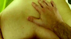 It hurts so much when they take me from behind with a creampie.