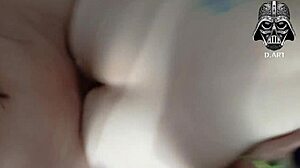 I as Delilah Black, gets my gian ass and tits eated out by a man, feeling so hot