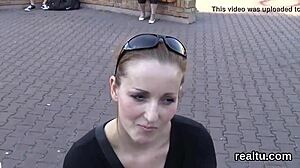 flawless czech teen feels teased in hypermarket before anal penetration