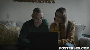 Foster learns not to keep secrets with Havana Bleu and Jessae Rosae.