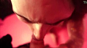 2 cute trannies bareback pov anal cumshots, i love watching their monster cocks