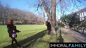 i can't resist, mia trejsi craves double dicks in wild pussy pounding.