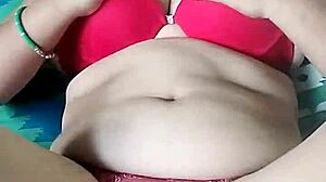 Pornstar Poosoo expertly massages those huge boobs!