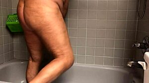 Warm Up In The Shower With Vibrator!