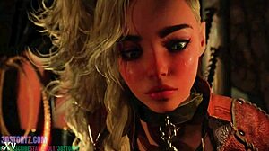 Gemma Smithy trains slave with intense blowjob bondage 😈