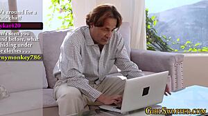 Stepdaughter GIVING HEAD to Monster Cock in Hardcore TABOO Scene!