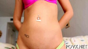 Sasha Hall performs in a casual hardcore scene.