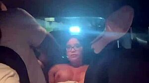 yo, sat on the app driver's cock while my fiancé drove... insane! 😜