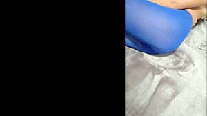 i got this milf with perfect body in pantyhose and eight inch heels, tits and ass so big