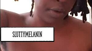 the ebony amateur shares 4 laws for masturbation and sex.