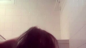 i cum on her tits with handjob