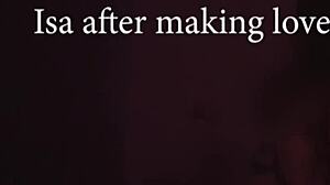 isa flashes with her friend 😏