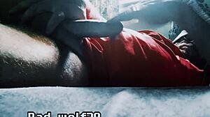 bad wolf28 strokes his cock in wild fetish scene