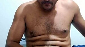 Solo boy indulges in intense masturbation session