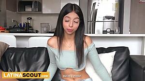 colombian babe, your perfect ass gets pounded doggy style hard