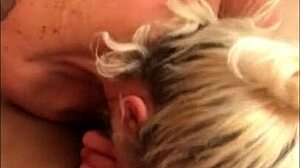 Mature milf with big tits sucks BBC in epic blowjob and facial compilation