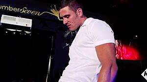 Indian pole dancer Miya Rai rides her hung boss in missionary style.