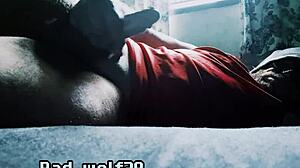 bad wolf28 strokes his cock in wild fetish scene