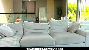 Bracefaced - Tiny Ginger Aria Carson Takes Big Dick in Hard Pounding