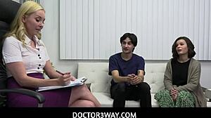 doctor3way got cozy with stepbro and aaliyah love today