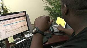 Tiffany Tyler Banged Hard On Desk