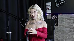 Blonde babe spills tips on killer anal sex!