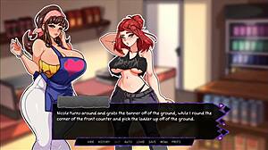 futanari milf dominates with big ass in hentai