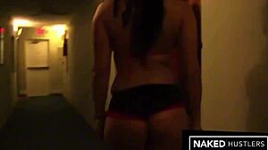 Big Booty Baddie Rides Tall Dark Handsome Man in Wild Interracial Action