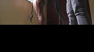 Dramatic Indoor Scene Woman In Black Tights - Jul 16 2024