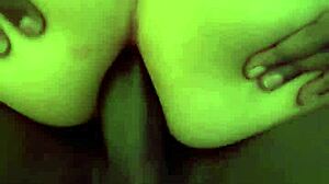 asian newbie pays uber with blowjob and tight anal