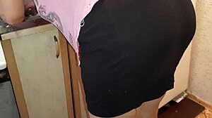 Am I crazy to masturbate near stepmom in kitchen?