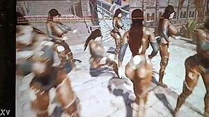 Curvy Sexy Fat Woman Poses Seductively