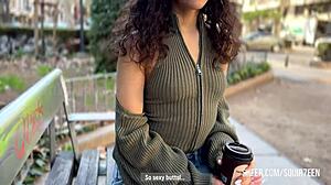 Curly Tinder Girl Lets Me Explore Her Curves