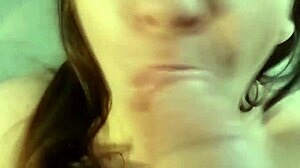 Latina teen Talia gets rough face fucking and squirts hard!