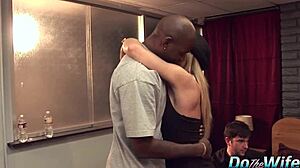 Blonde Housewife Amanda Blow Hungers for a Thick Black Cock