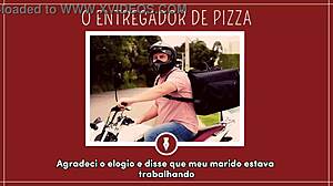 Pizza Delivery Guy's Wild Encounter with Horny Housewife