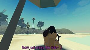 Roblox Catgirl Adventure at the Beach