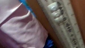 Blonde Student Cheated and Got Punished by Husband Pissing in Mouth in Garage