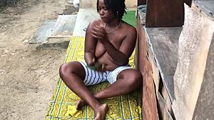 Invited IG Influencer for Outdoor Fuck with Best Friend While Neighbors Away.