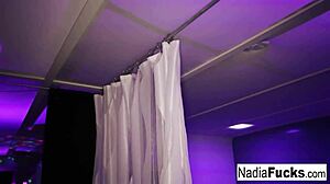 Nadia White Stuffs Tight Holes with Ripe Bananas