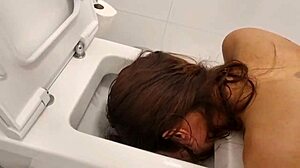 Jureka del mar's extreme toilet ass destruction with fisting