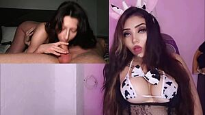 Young Russian with big natural tits gets hard anal