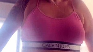 Gym Plug in Ass Makes Me Crave Hard Anal at Home!