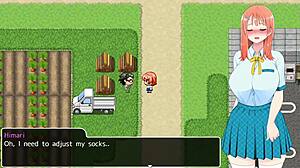 Girl lets men cum on big tits